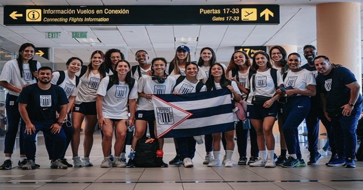 Plantel de voleibol femenino de Alianza viajó a Brasil para jugar Sudamericano de clubes
