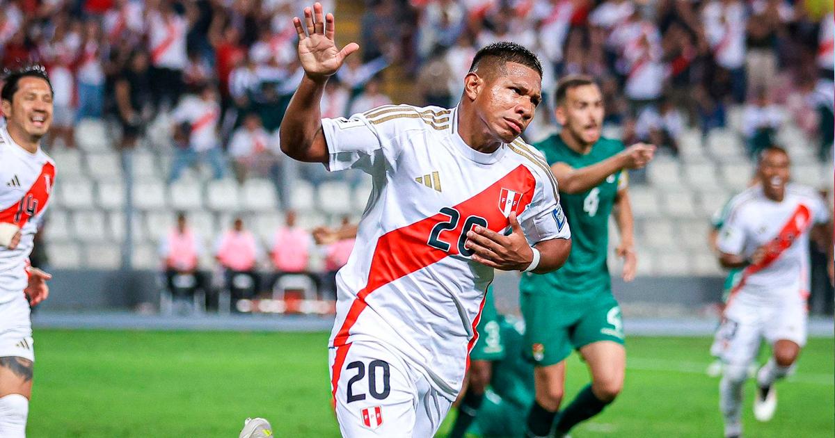 (VIDEO) Edison Flores apareció para anotar el tercero ante Bolivia