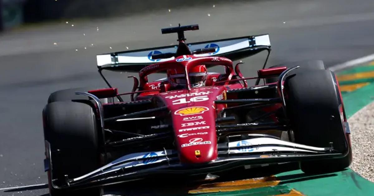 Lecler consiguió los mejores tiempos en los entrenamientos libres del GP de Australia