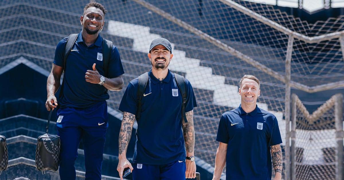 Alianza Lima llegó de Iquique y ya entrena en Matute pensando en Ayacucho FC