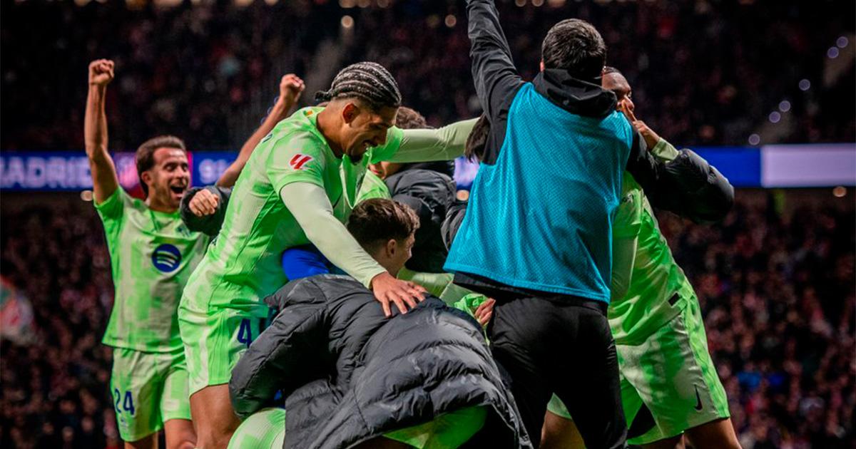 (VIDEO) ¡Partidazo! Barcelona remontó y venció por 3-2 a Atlético Madrid de visita