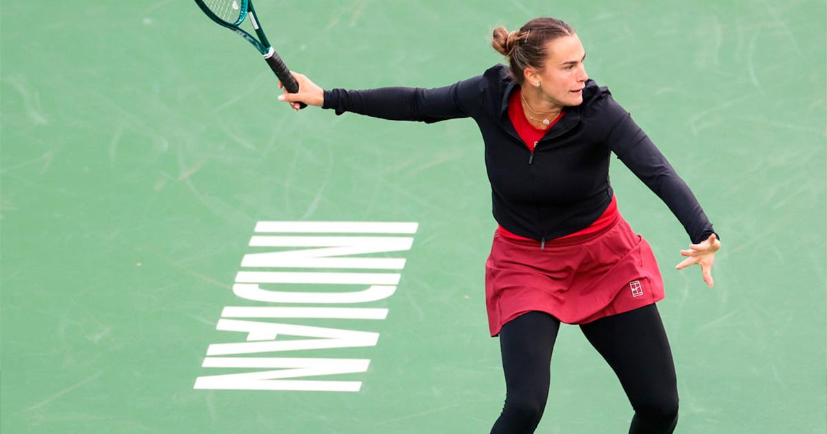 Aryna Sabalenka ya está en semifinales de Indian Wells