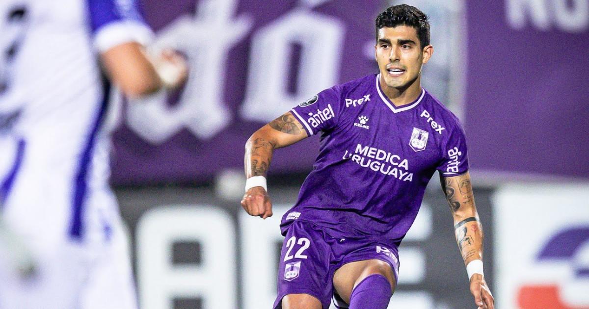 Barco fue titular en empate de Defensor Sporting