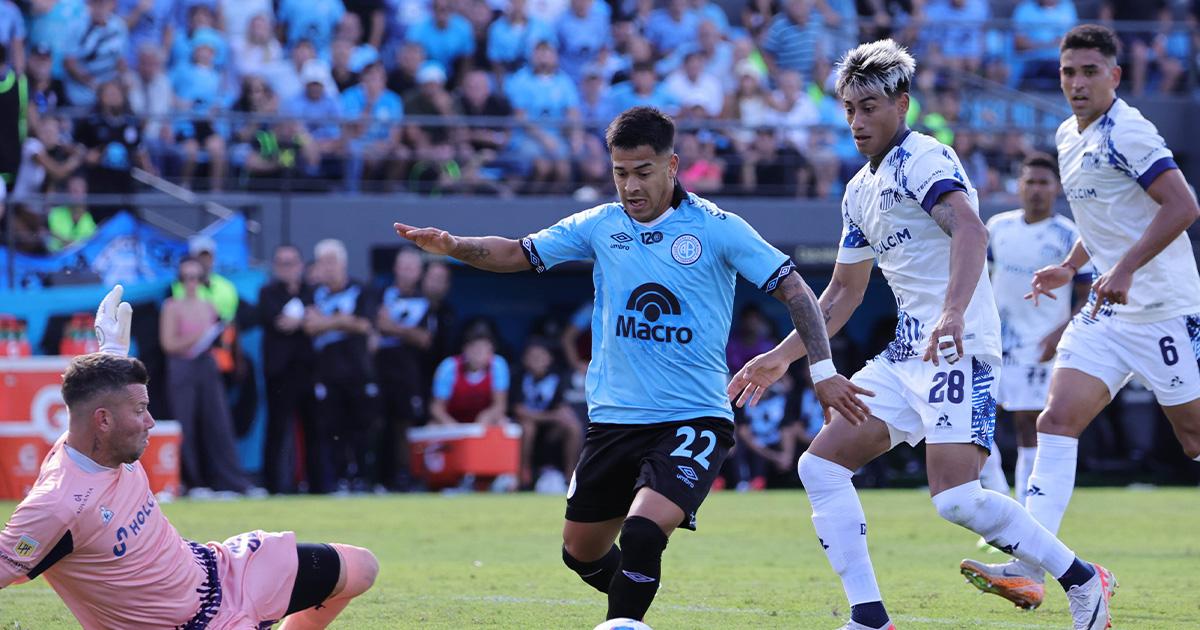 Con Reyna, Belgrano igualó ante Talleres en el clásico cordobés
