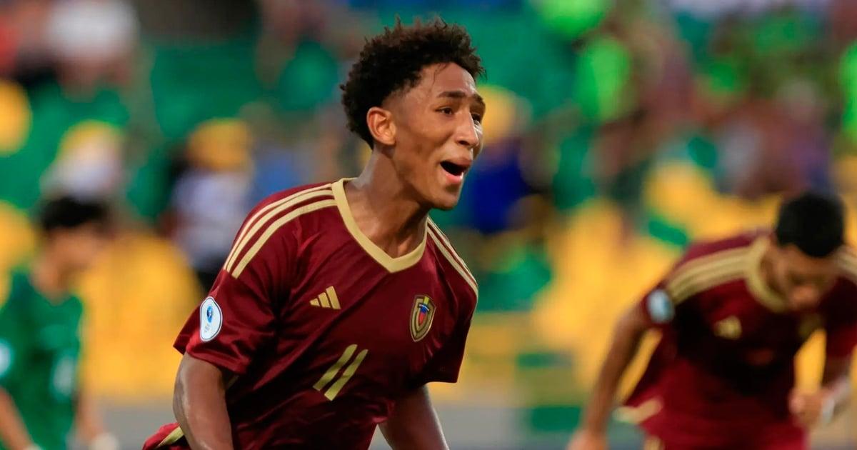Sudamericano U17: Por el grupo B, mientras que Brasil empató con Uruguay, Venezuela venció a Bolivia