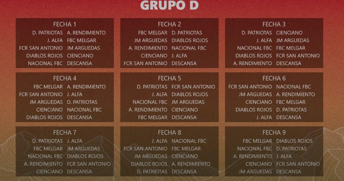 Conoce cómo quedó el fixture de la Liga 3 y el formato en el que se jugará 