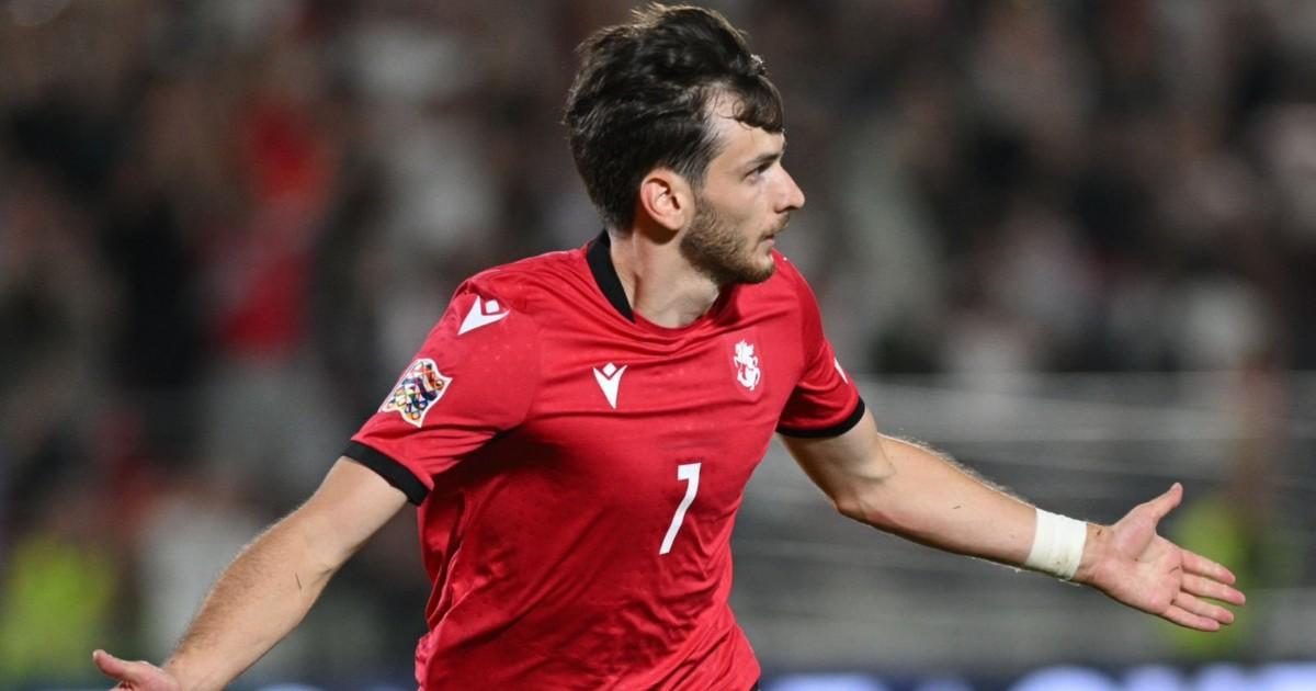 Georgia goleó por 6-1 a Armenia por la Nations League