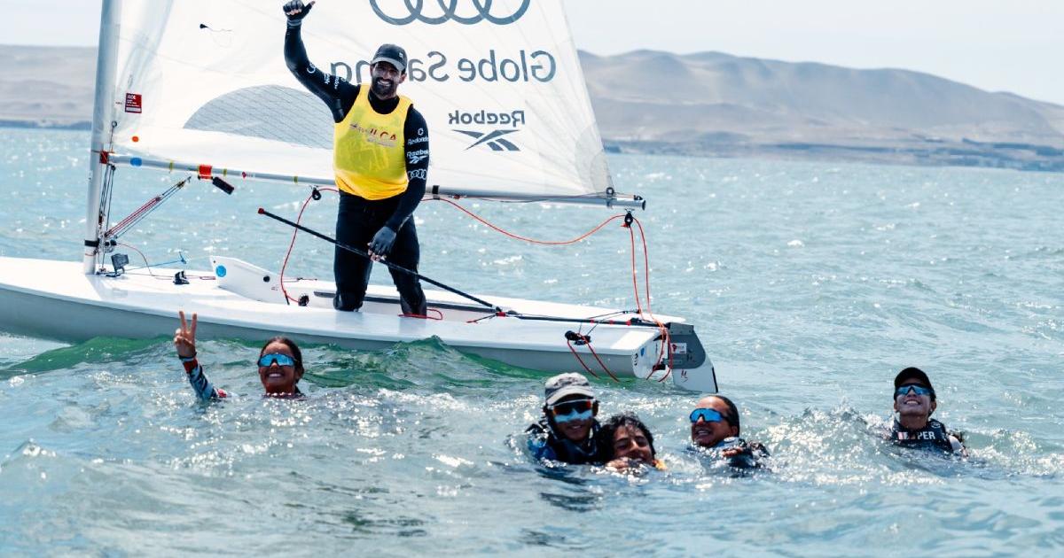 Peschiera se coronó tetracampeón en Sudamericano de Vela