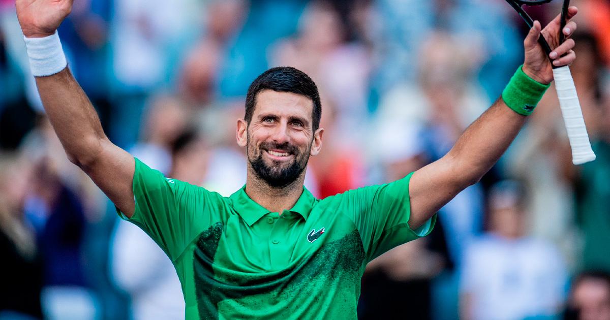 Novak Djokovic se metió a semifinales de Miami