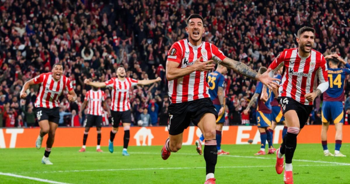 Athletic Club remontó y avanzó a cuartos de la Europa League tras derrotar a la Roma