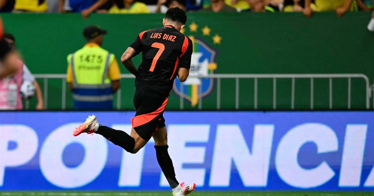 (FOTOS) ¡Triunfo agónico! Brasil se impuso 2-1 a Colombia en Brasilia