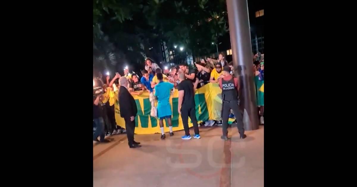 Brasil ya llegó a Argentina para clásico sudamericano