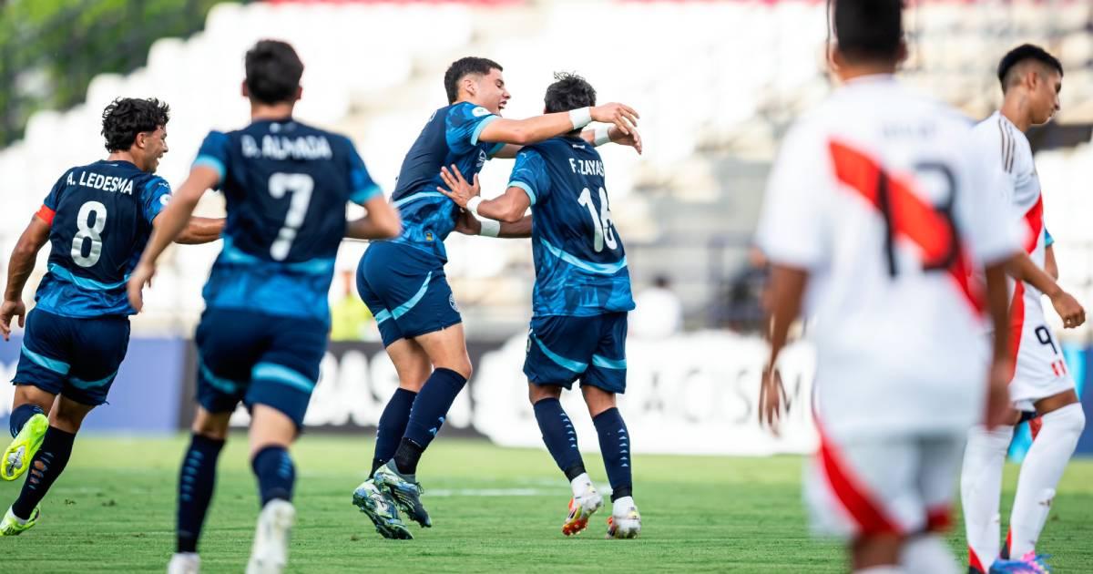 (FOTOS) ¡Con el pie izquierdo! Perú U17 cayó goleado por Paraguay en Sudamericano