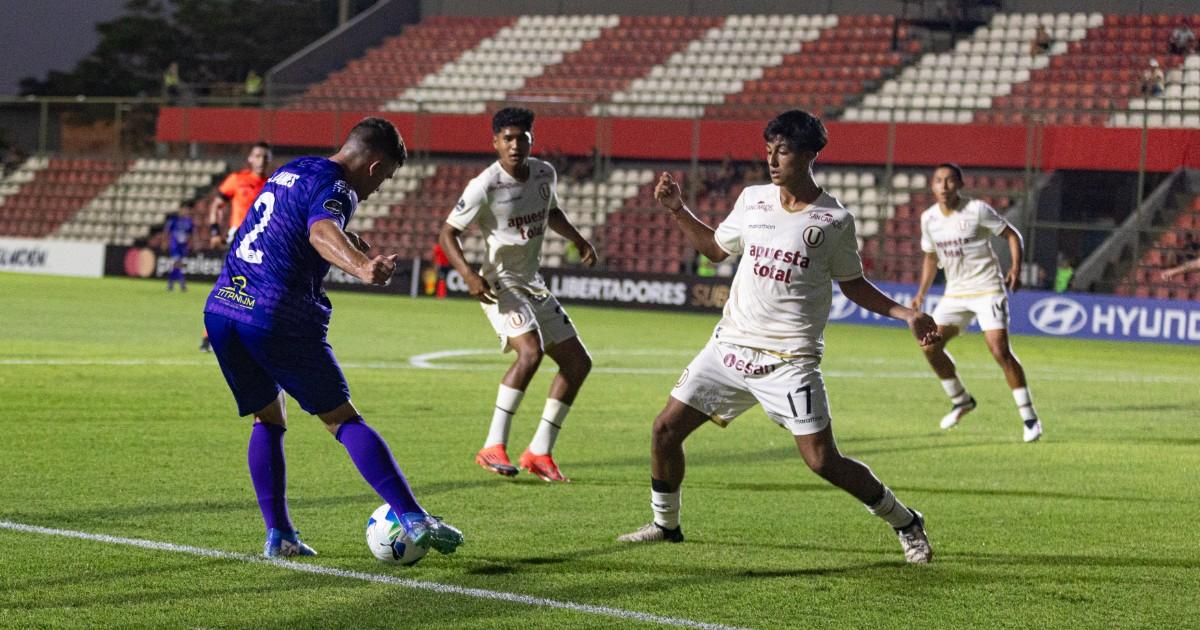 Universitario logró su primera victoria en la Libertadores sub 20 al golear a Metropolitanos 