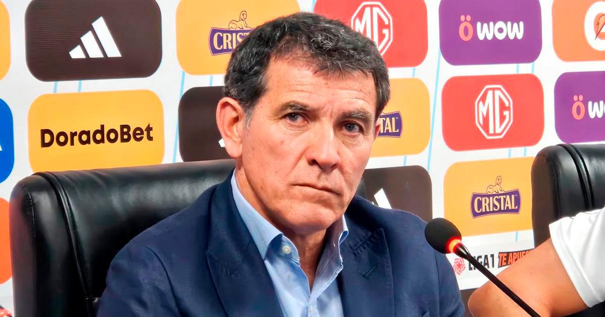 Zevallos descartó salida de Farré: “No porque el resultado haya sido adverso vamos a hablar de eso”