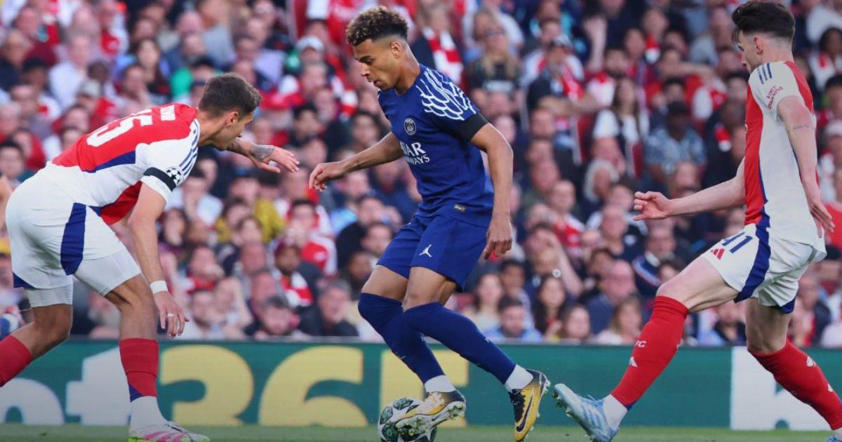 (VIDEO) ¡Sacó ventaja a domicilio! PSG superó al Arsenal en 'semis' de Champions