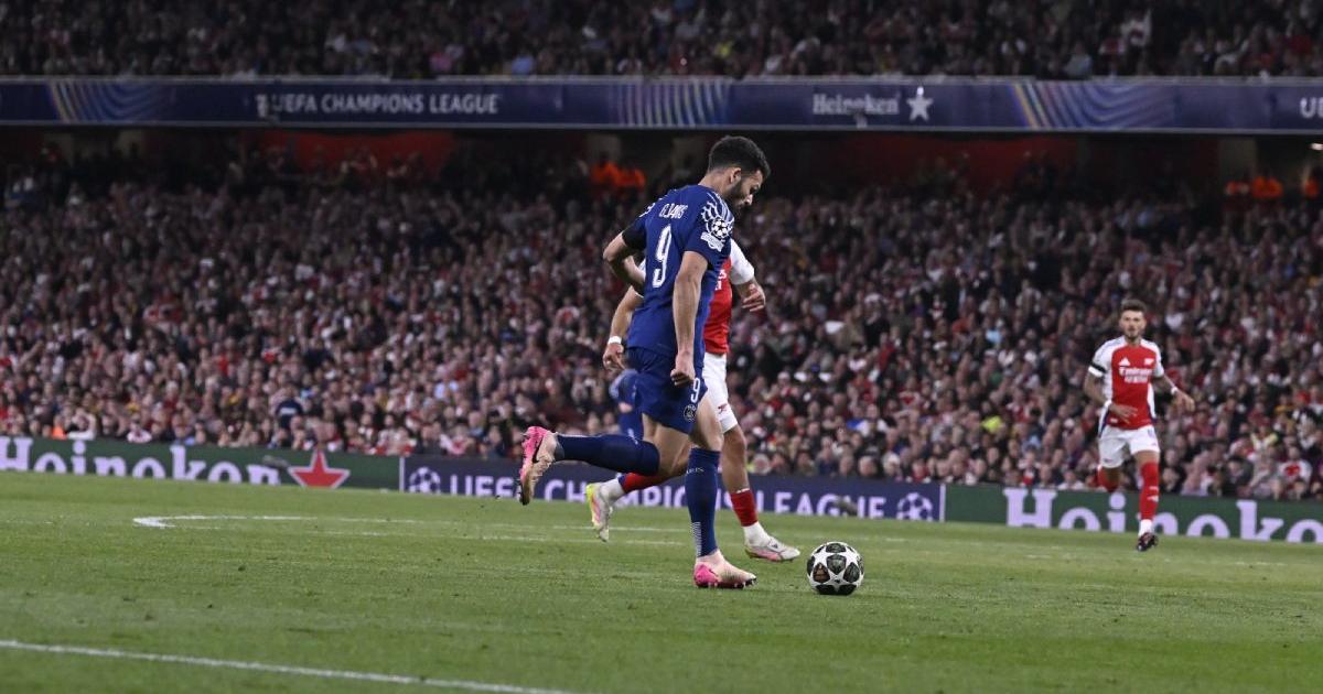 (VIDEO) ¡Sacó ventaja a domicilio! PSG superó al Arsenal en 'semis' de Champions