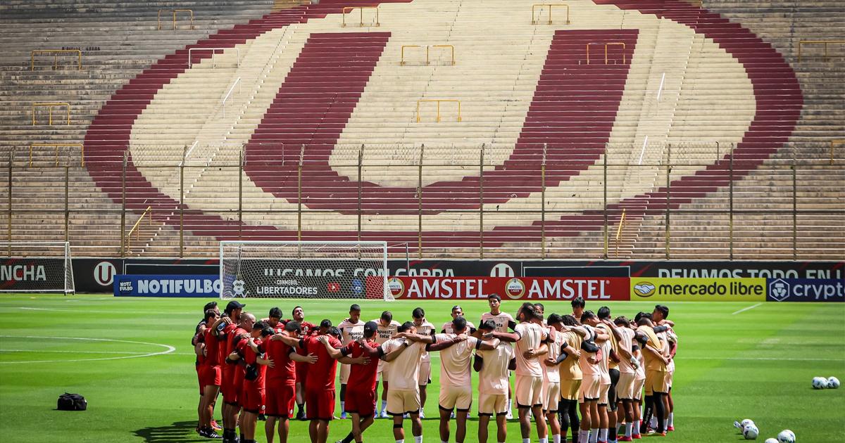 (FOTOS) Universitario definió once y quedó listo para su choque copero ante River Plate