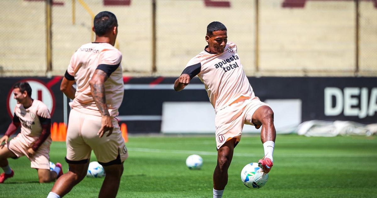(FOTOS) Universitario definió once y quedó listo para su choque copero ante River Plate