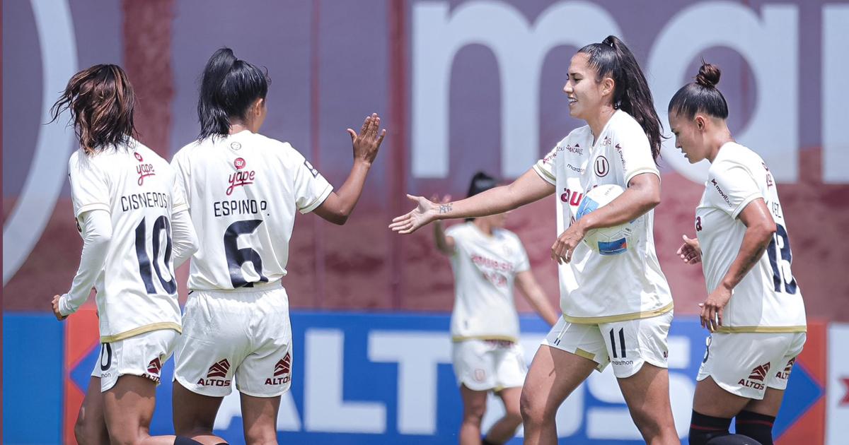 (FOTOS) ¡Lo pasó por encima! Universitario goleó 9-0 a Vallejo por Liga Femenina
