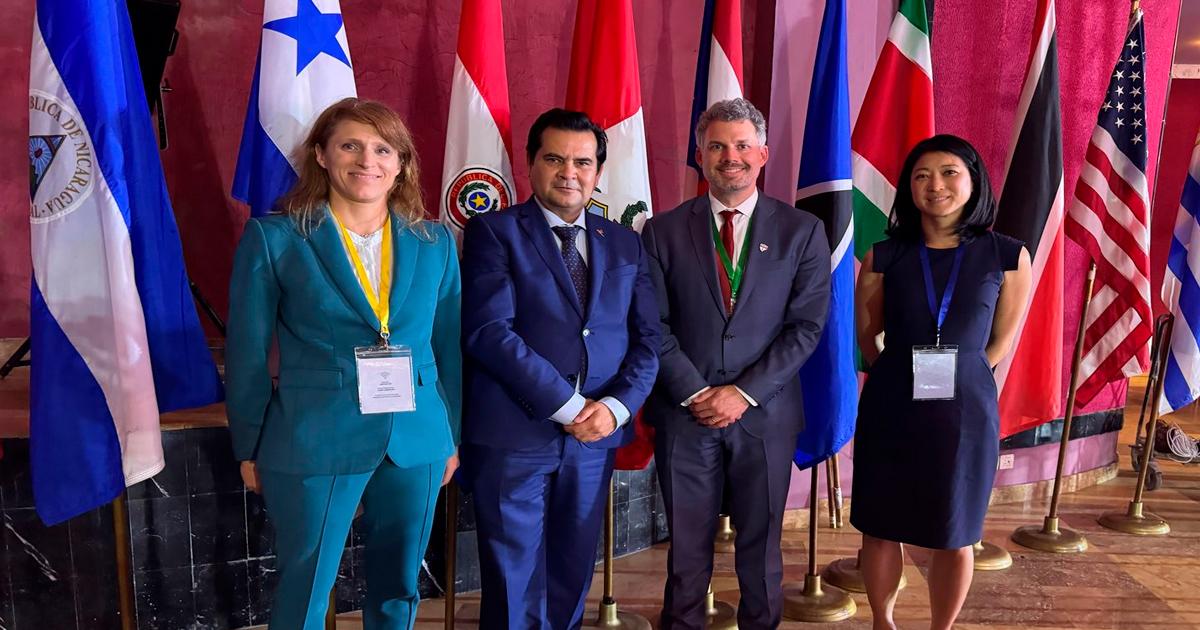 Presidente del IPD tuvo encuentro con titular del Consejo Americano del Deporte en Jamaica