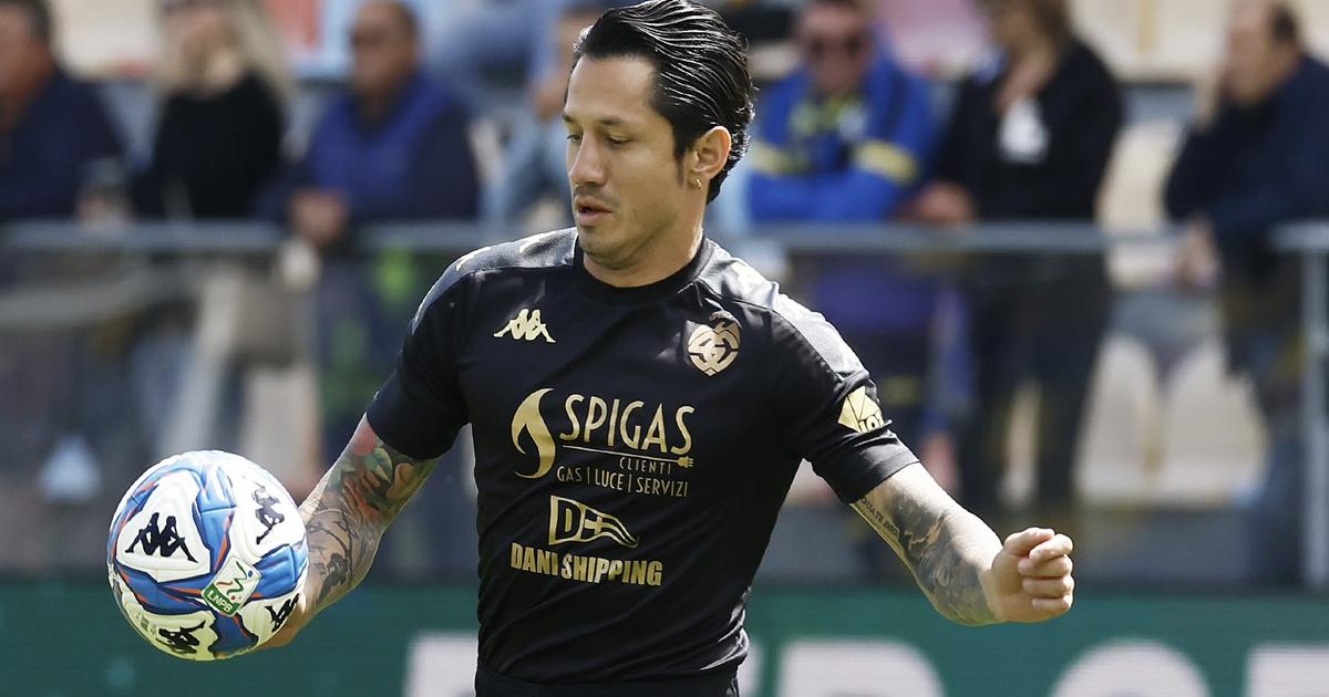 Lapadula fue titular en el empate de Spezia frente a Frosinone de visita por la Serie B