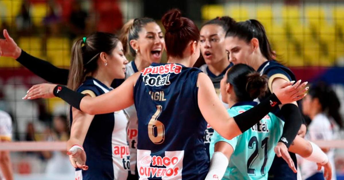 ¡Ventaja íntima! Alianza triunfó en la ida de cuartos ante Círcolo en la Liga Peruana de Vóley