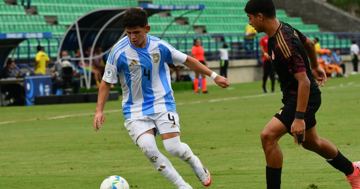 🔴#ENVIVO| Argentina golea a Perú en el Sudamericano Sub-17