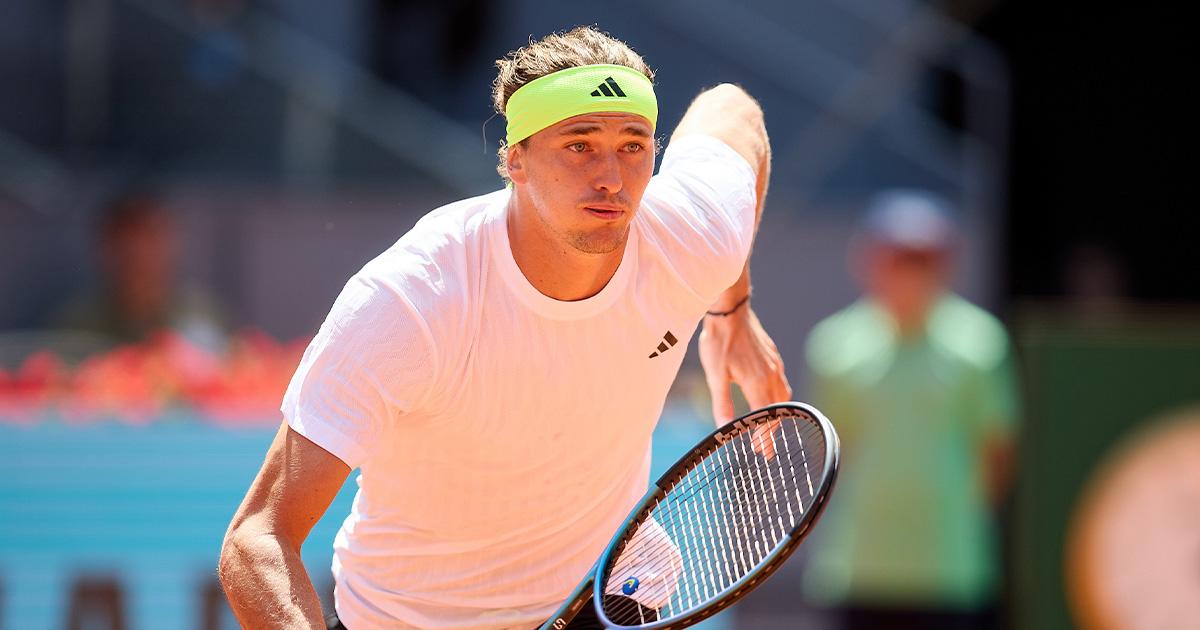 Alexander Zverev debutó con triunfo en el Madrid Open
