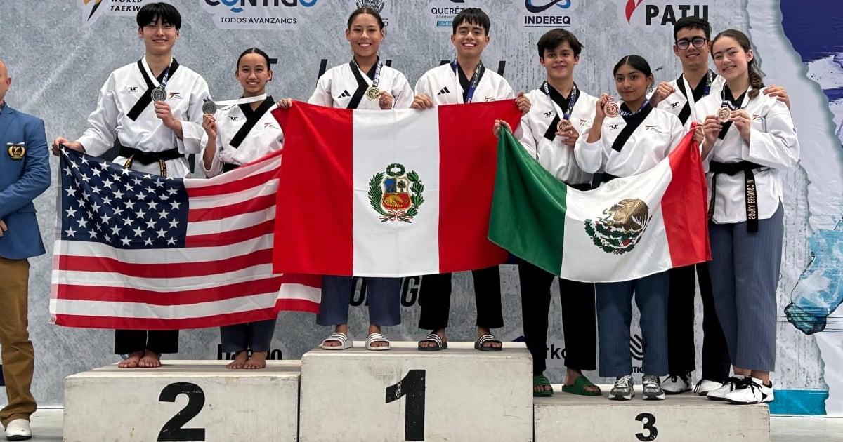 Taekwondistas Argomedo y Varillas ganaron oro y clasificaron a Panamericanos junior