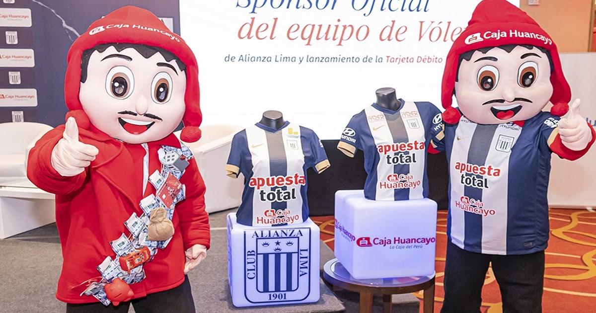 Alianza Lima presentó a Caja Huancayo como sponsor del equipo de vóley