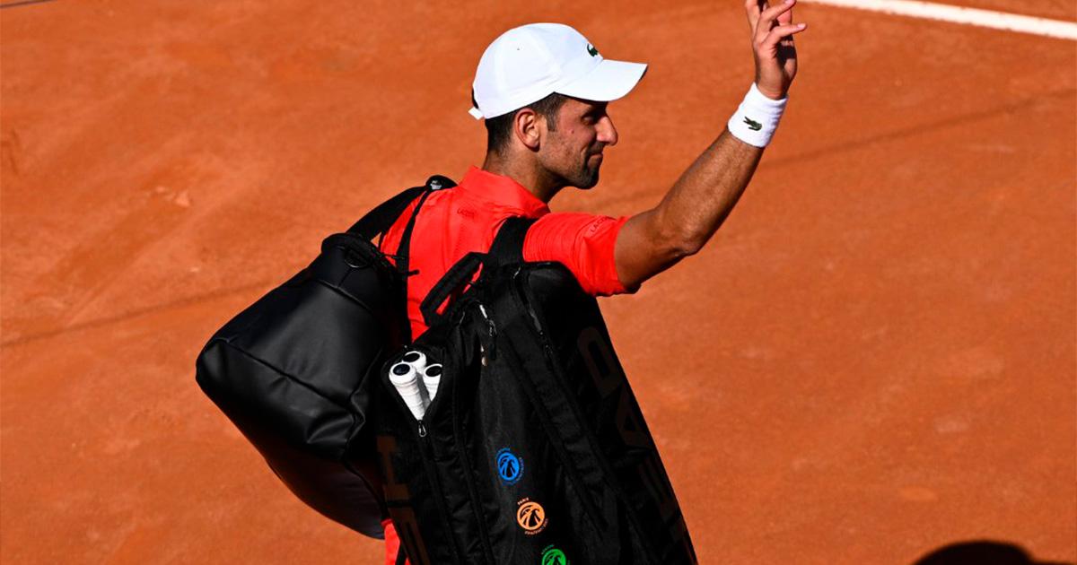 Novak Djokovic no jugará el Masters 1000 de Roma