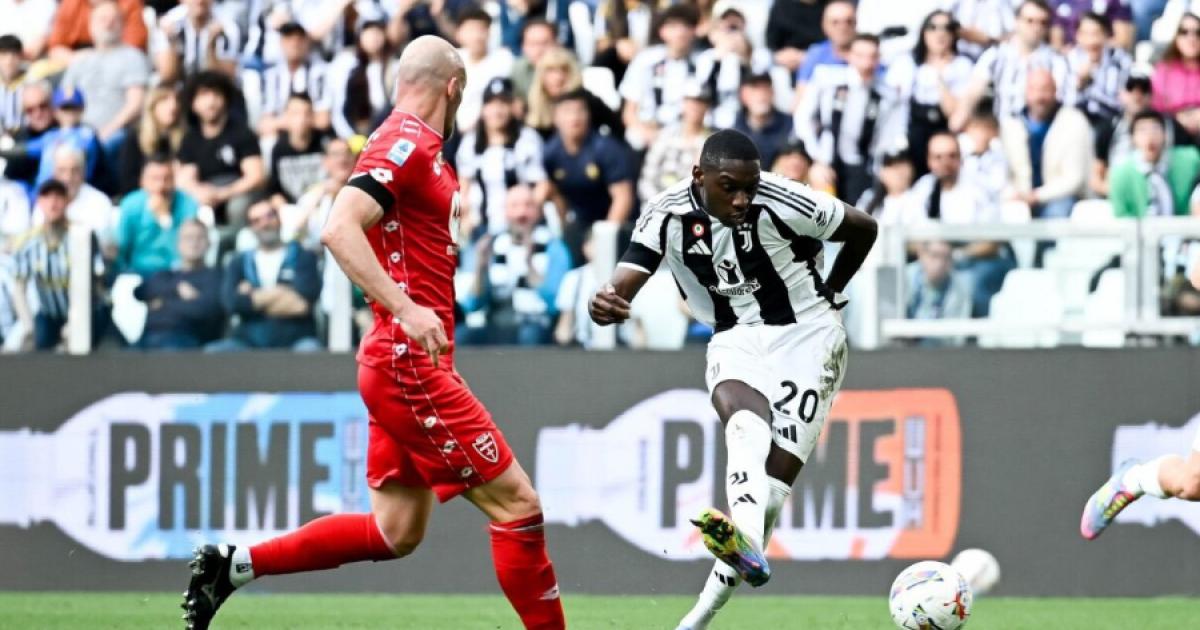 Juventus despertó: victoria sobre Monza y regresó a puestos de privilegio en la Serie A