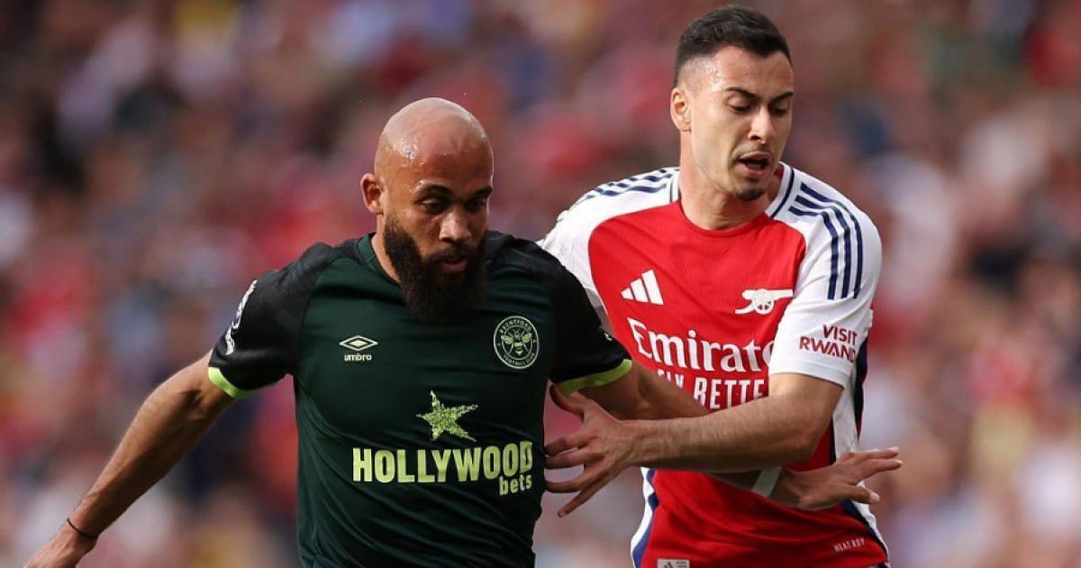 Arsenal cedió puntos en casa tras empatar 1-1 con Brentford por la Premier League