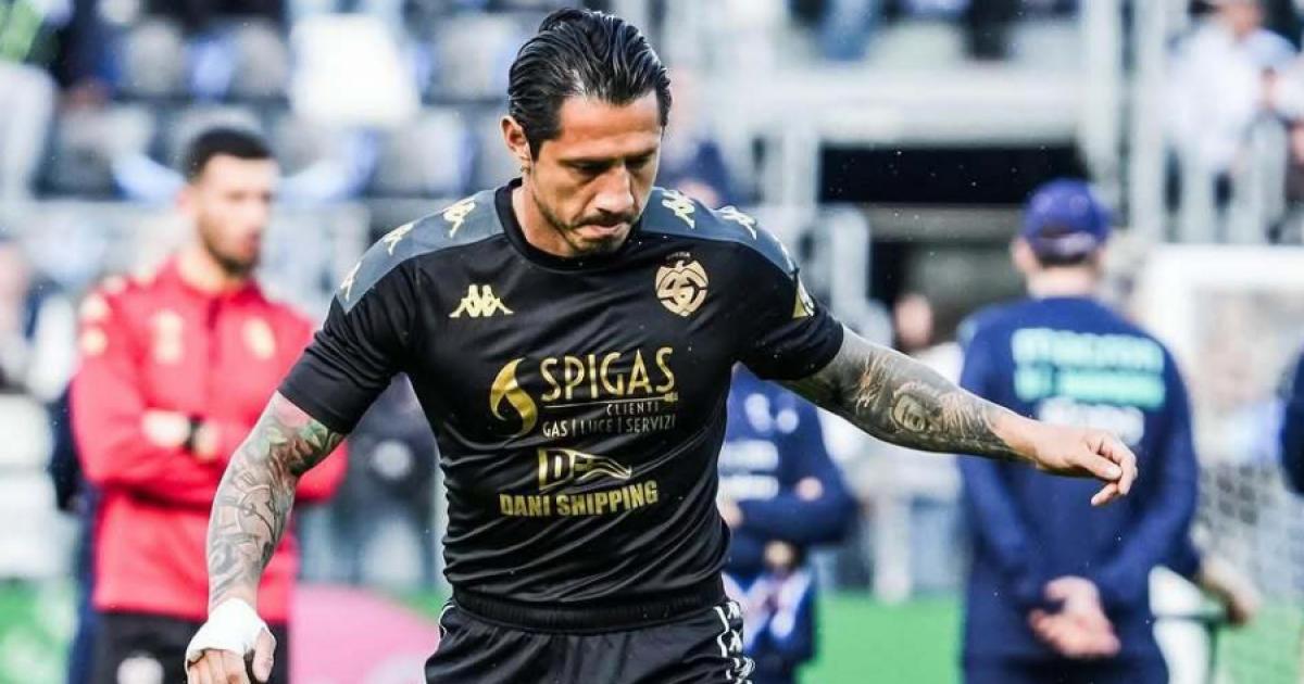 Lapadula fue titular en empate agónico del Spezia ante Mantova por el ascenso italiano