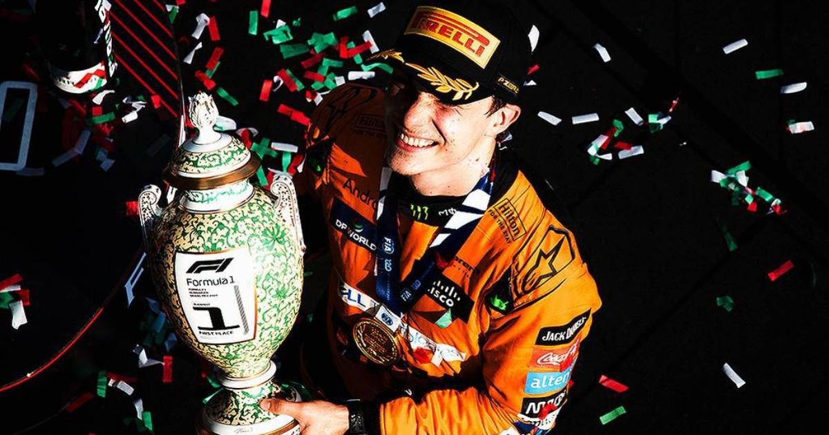 Piastri se quedó con el Gran Premio de Bahréin