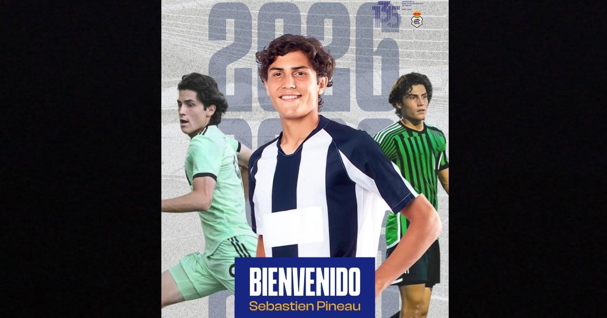 Recreativo de Huelva oficializó la contratación de Pineau