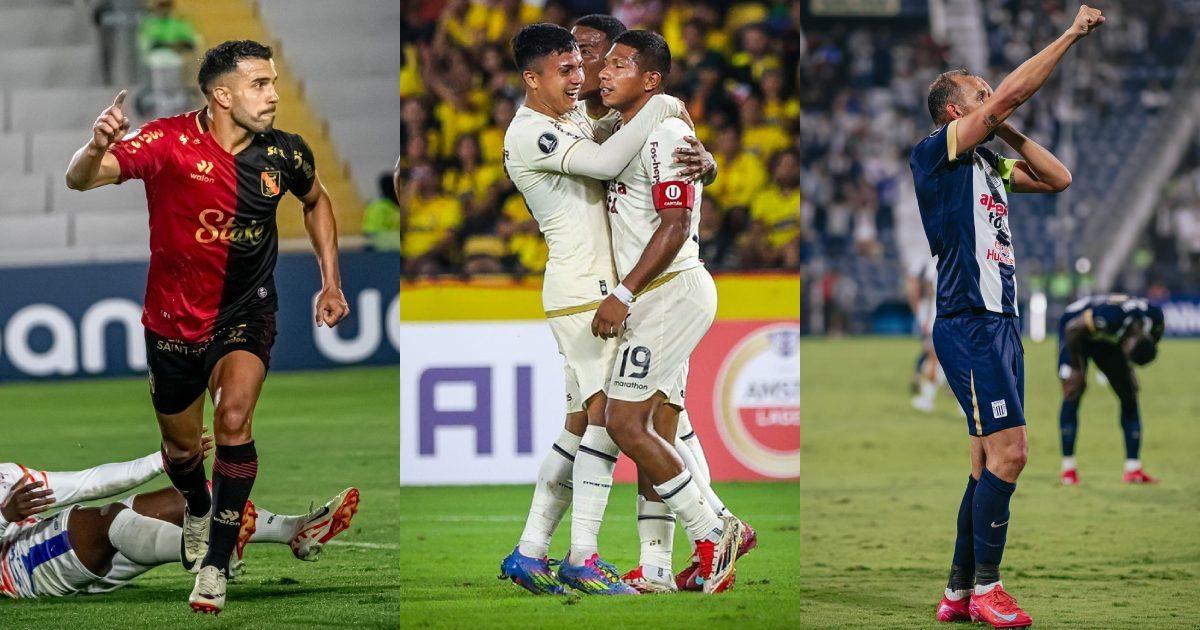 ¡Tocaba celebrar así! Clubes peruanos no perdieron en la misma fecha en torneos internacionales