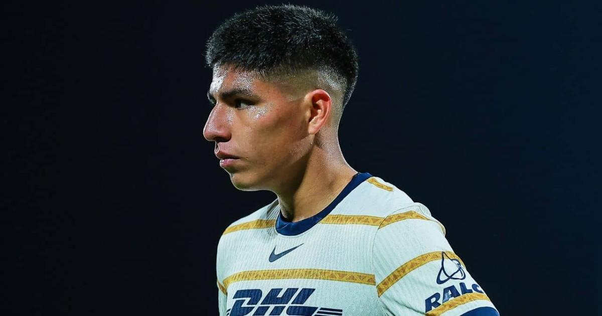 Quispe ingresó en triunfo de Pumas ante Santos Laguna