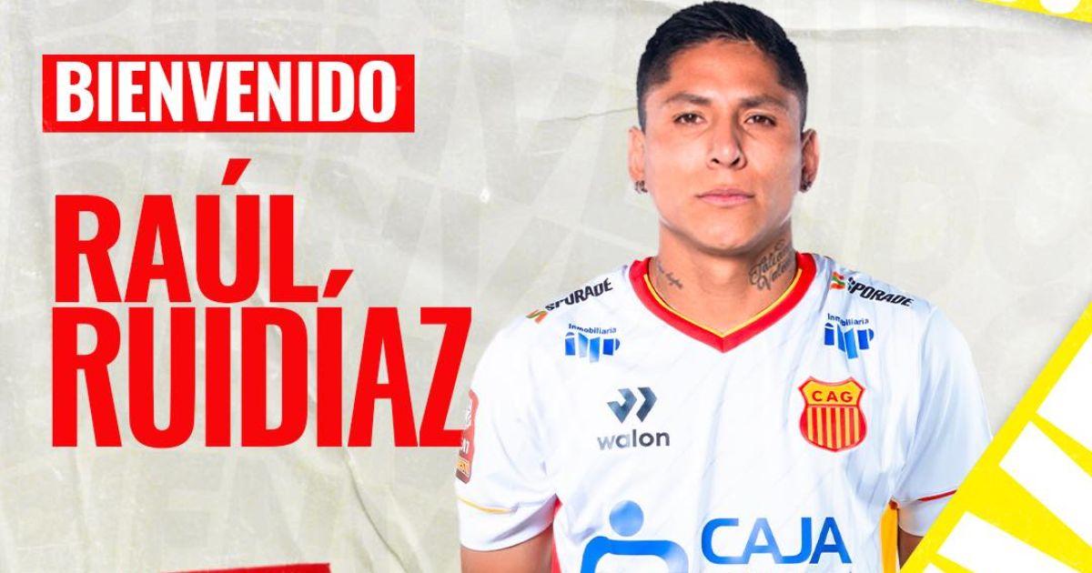 ES OFICIAL: Raúl Ruidíaz es nuevo jugador de Atlético Grau