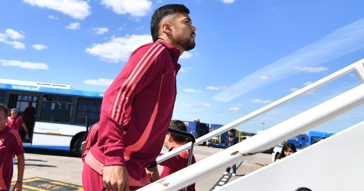 River Plate partió rumbo a Lima para enfrentar a Universitario