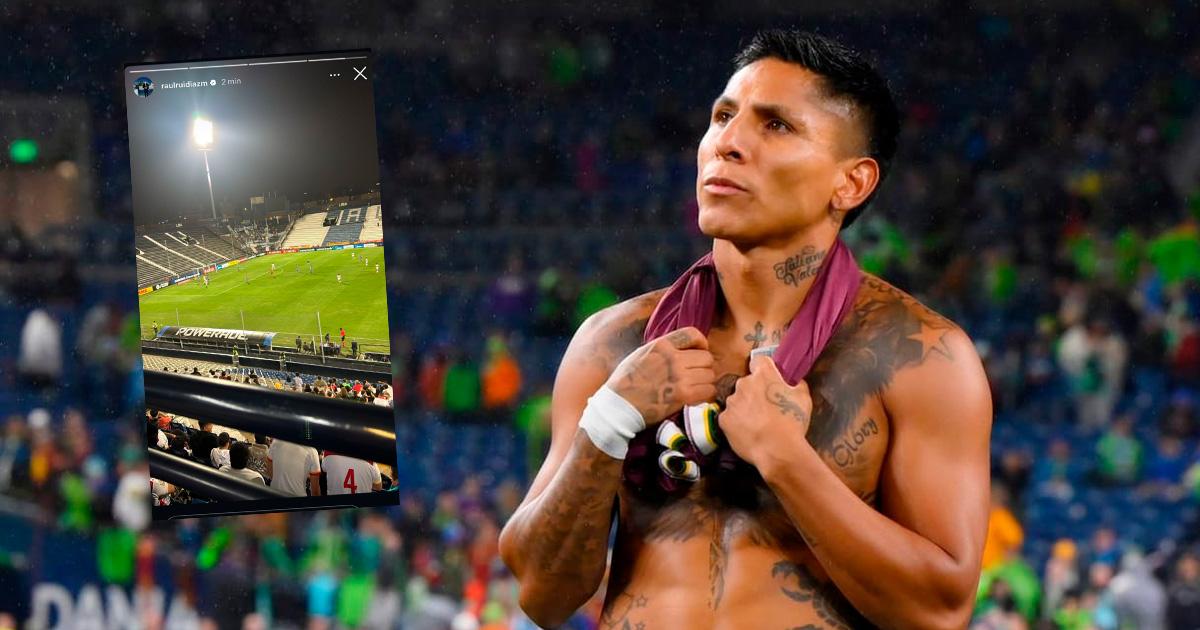 ¿Raúl Ruidíaz presente en Matute viendo a su próximo equipo?