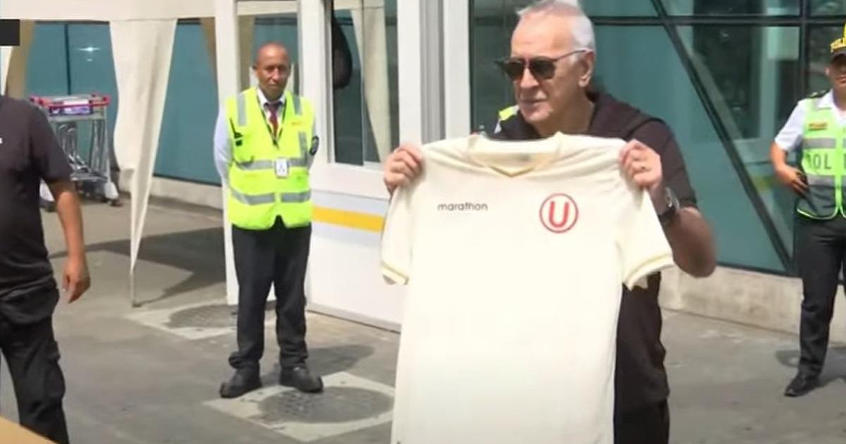 (VIDEO) Fossati a su arribo para dirigir a la U: "Estoy feliz de volver al club que quiero mucho"