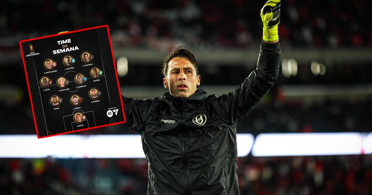 Sebastián Britos fue incluido en el equipo ideal de la Libertadores tras la clasificación de Universitario