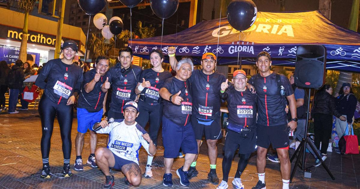 Grupo Gloria celebró destacada participación de su equipo en Maratón Lima 2025