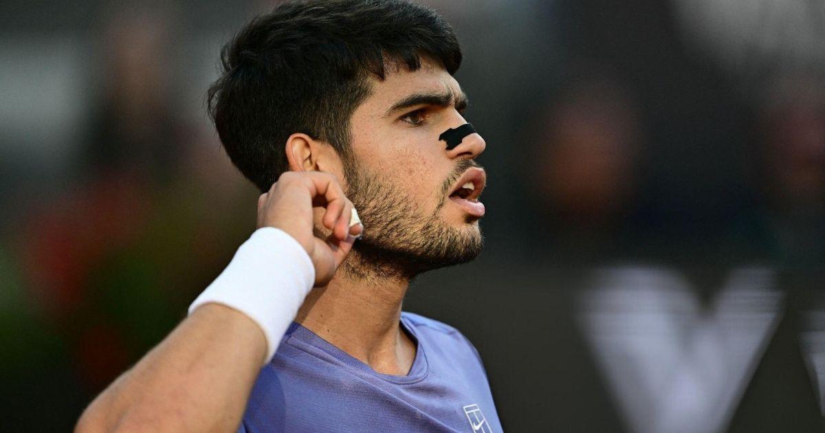 Alcaraz venció a Sinner en la final de Roma