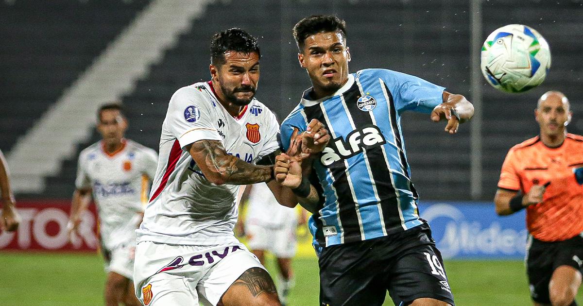 (FOTOS) Atlético Grau sacó buen empate ante Gremio, pero se complicó en la Sudamericana