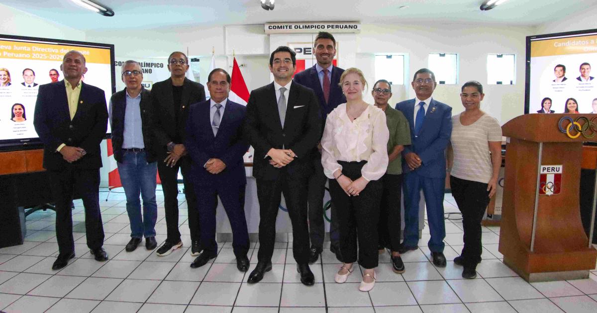 ¡Renzo Manyari seguirá al frente del Comité Olímpico Peruano!