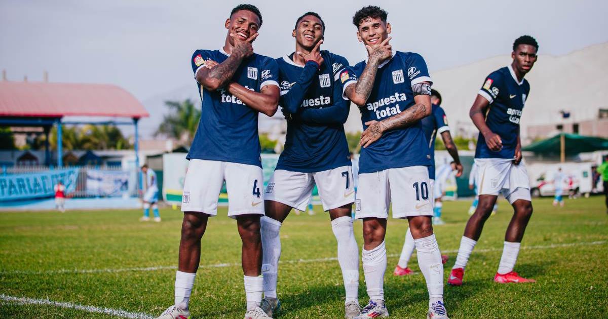Alianza Lima goleó 5-1 al CS Pariacoto en Casma por la Liga 3