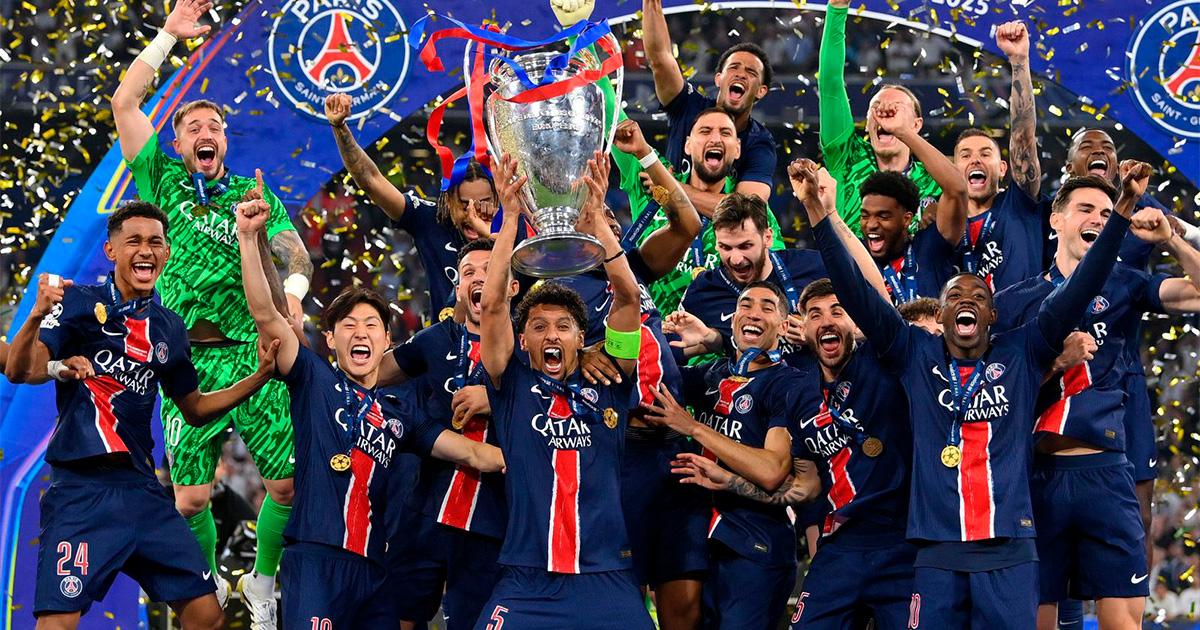 (FOTOS | VIDEO) ¡Histórico 5-0! PSG vapuleó a Inter y conquistó su primera Champions League